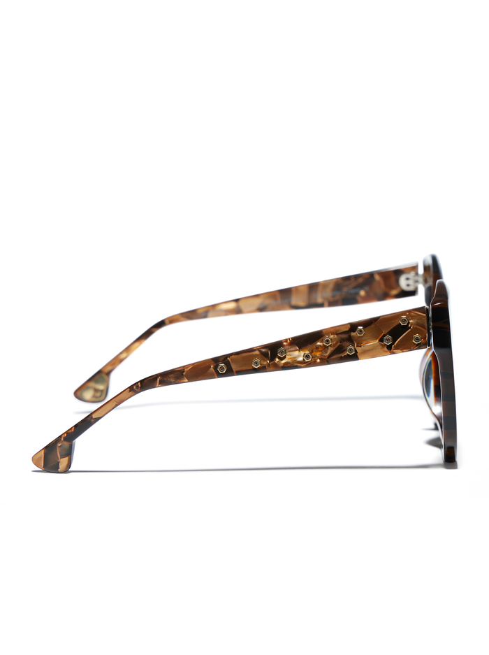 DOWNING SUNGLASSES - BRONZE QUARTZ image 1 - Alice And Olivia